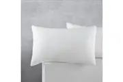 Cotton Polyester Pillowcases, 2 Pack (White) - Standard