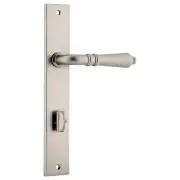 Sarlat Rectangular 85m Privacy Lever Set, SN