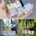 Pendant Diffuser Car Perfume Bottle Empty Glass Bottles Fragrance Air Fresher