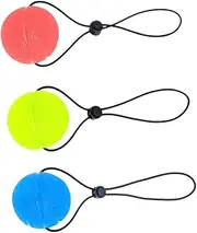 Ipetboom 1set Hand Grip Strength Trainer Balls Assorted Color Squeeze Therapy Exercise Balls for Hand Rehabilitation and Finger Strengthening Portable for All Ages 3pcs