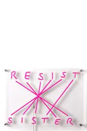 SELETTI 'Resist Sister' Led Lamp