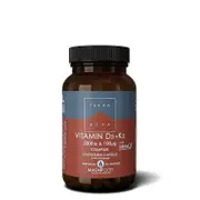 Terra Nova Terranova Vitamin D3 2000iu with K2 100ug Capsules 50 (T0615)