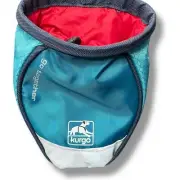 Kurgo Dog Go Stuff-It Treat Bag Train Reflective Pouch Belt Clip Carabiner Blue