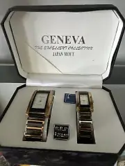 Two Geneva watches new Ronica Quartz