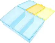 YOSADIER Box Oral Body Temperature 3-in-1 Case Temperature Holder Holder for Hospitals Storage Container Plastic