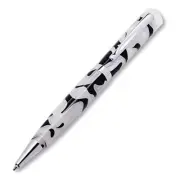 Luxury Acrylic Ballpoint Pen with Celluloid-Inspired Pattern for white