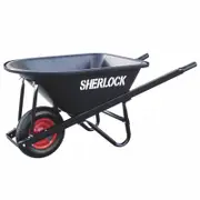 Sherlock 100L Home Use Poly Tray Wheelbarrow