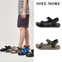 在飛比找momo購物網優惠-【SOFE MORE】40~44男防水涼鞋 超輕量懶人涼鞋 