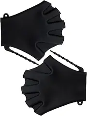 Webbed Gloves for Swimming - Webbed Paddle Swim Gloves,Waterproof Silicone Training Exercise Device Equipment for Swimming Pool Aquarium Workout Fitness Sports
