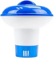 AIMALL 100 Pool Cleaning Tablets Floating Chlorine Hot Tub Pool Chemical Dispenser Cleaner Strong Floating Pool Chlorine Dispenser Indoor & Outdoor Swimming Pool Hot Tub SPA