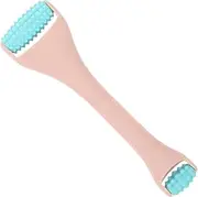 Gogogmee 1pcs Handheld Face Massaging Tool Dual Head Roller for Eye Care Skin Absorption and Ergonomic Portable Design for All Skin