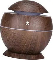 Mini Air Humidifier for Home Office Car Powered Water Diffuser with Lighting Quiet Operation Prevents Dry Skin for Bedroom Living