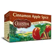 Celestial Tea Cinnamon Apple Spice X 20 Tea Bags (Pack of 6)