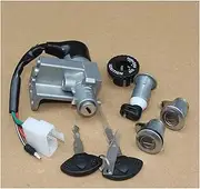 Ignition Switch for Kymco 150 QJ for Keeway Scooter Motorcycle Part for Like for Agility for Lock Ignition Key Switch Set Seat Lock Key Motorcycle Ignition Switch Lock