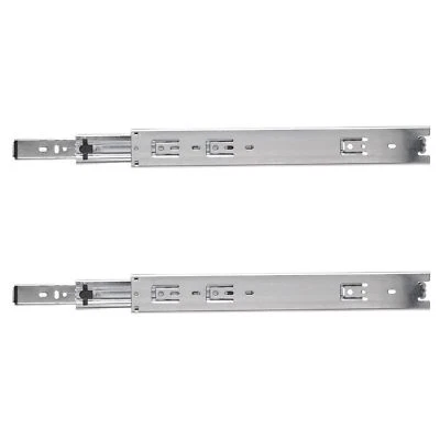 (10 Sets) 16" Hickory P1050/16-C Full Extension Ball-Bearing Drawer Slides 100lb