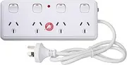 Arlec 10 A Surge Protect 4 Outlet Power Board