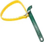 [Coufce] 9" Belt Strap Wrench Rubber Adjustable Wrench Oil Filter Wrench Plumbers Universal Spanner, Drain Sewer Cap, Sink Pliers, Nut Shower Head, PVC Pipe Joints, Valve Removal, Water Filter
