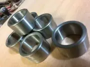 6 PCS DRILL BUSHING REAM .875" I.D.1.250" O.D 5/8" HIGH LINER DIE JIG GUIDE