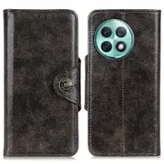 KHAZHEN For OnePlus Ace 2 Pro 5G Anti-Scratch Wallet Stand Phone Case PU Leather Drop-proof Cover