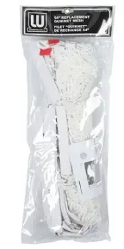 Winnwell 54In. Mesh Replacement QuickNet- White