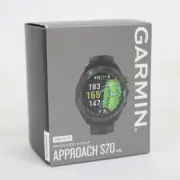 Garmin Approach S70 Premium Golf GPS Smart Watch 47mm Black Bronze Edition