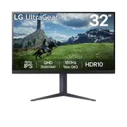 LG UltraGear 32 Inch QHD Nano IPS 180Hz Gaming Monitor 1ms (GtG), HDR10 - 32GS85Q-B