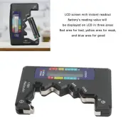 Digital Battery Capacity Gauge Tester D C N AAA AA 9V 1.5V Button Cell Analyzer