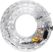 Kisangel Lamp for Wheel Bike Wheelchair Tire Lights Car Wheel Lights Cycle Helmet Light Biking Scooter Cycling Bicycle Light Bicycles Luces para Bicicleta Charging Wheel Lamps White Plastic