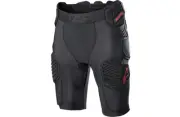 Alpinestars Bionic Pro Protection Shorts (Lg, Black/Red)