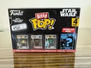 Funko Bitty POP! Star Wars 4-pack Vinyl Figures Han Solo Chewbacca Greedo
