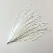 New Ostrich Feather Pincher - White - Wholesale Feathers & Craft Supplies