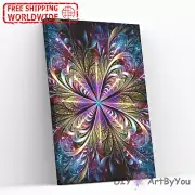 Paint By Numbers Kit Pattern Abstract Decor Kids Brush Framed Adult Beginner Art
