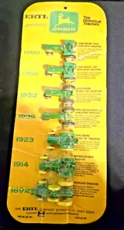 ERTL JOHN DEERE TOY HISYOTICAL TRACTORS
