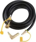 12FT Quick-connect RV Propane Hose Kit Fittng Fit for Blackstone 17"/22" Griddle