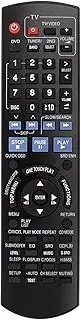 Repacement DVD Player Remote Control EUR7662YW0 Suits for Panasonic DVD Home Theater System Surround Sound Speaker SB-HF1050 SB-HS950 SB-HS1050 SB-HW950 SB-WA1050 SH-FX65T SE-FX65 SE-FX66 SC-PT750