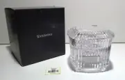 *NEW* Waterford Crystal SNOWFLAKE Music Box 4 3/8" Plays Silent Night NIB
