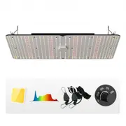 VEVOR LED Grow Light, 300W Full Spectrum Dimmable, High Yield Samsung 2B1B Diodes Growing Lamp for Indoor Plants Seedling Veg and Bloom Greenhouse Gro