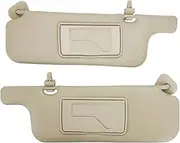 Sun Visor Left Right Sun Visor Panel Sunvisor with Makeup Mirror Sun Shielding Board, for Toyota, for Corolla 2001-2007 Car Inner Car Visor