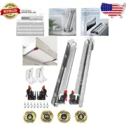 Premium 21" Alloy Steel Soft Close Drawer Slides with Adjustable Locking Device