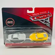 Disney Pixar Cars - STERLING & RRC CRUZ RAMIREZ Cars 3 2017 - 1:55 Diecast