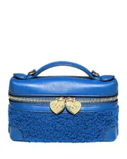 Stoney Clover Lane Micro Blue Crossbody Bag