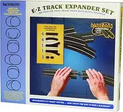 Bachmann Trains HO Scale Steel Alloy E-Z Layout Expander Set (16.5mm Rail Gauge, 13" x 2" x 16", Black) - HO Scale Hobby Train Track Set