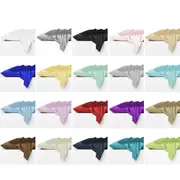 Set of 2 Luxor Crown Mulberry Silk Pillowcases in 20 Colours