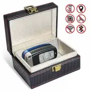 Car Key Keyless Signal Blocker Box Faraday Box Anti Theft Blocking Pouch