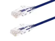 Monoprice Cat6 Ethernet Patch Cable - 5 feet - Purple | Snagless RJ45 Stranded