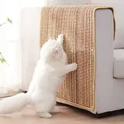 Cat Scratcher Mat, 23.6 X 15.7 Inch Natural Sisal Cat Scratch Mats, for Indoor Cats Grinding Claws and Protect Couch Carpets Sofa Horizontal Cat Scratcher Post Board
