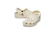 Crocs Classic Clogs Sandal Clog Sandals Slides Waterproof - Bone