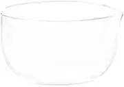 Glass Matcha Bowl with Pouring Spout Gift Tea Accessories for Cold Brew 350ml, 11.7 x 6.5cm