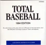 Total Baseball (PC-CD-ROM, 1994) for DOS/MAC - NEW CD in SLEEVE