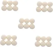 NOLITOY 5sets Laundry Wool Static-Free Tangle-Free Drying Machine Balls Wool Laundry for Washer Dryer 6pcs*5